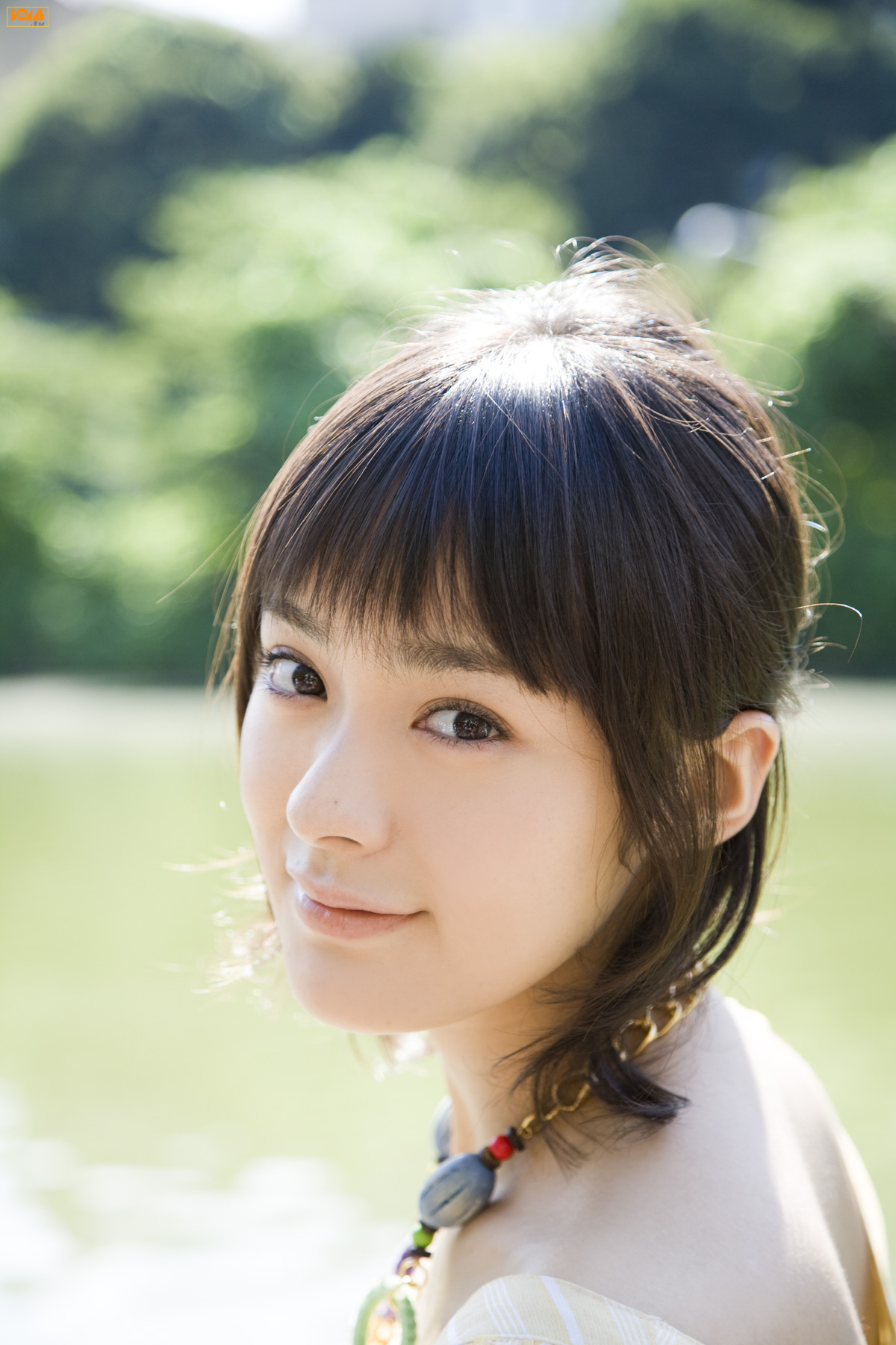 贯地谷诗穗梨 Shihori Kanjiya  Bomb.tv 清纯MM户外写真照